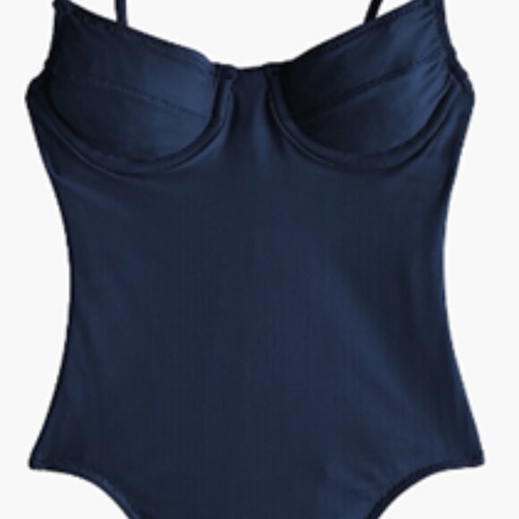J. Crew- Women's 1993 underwire one-piece swimsuit- NWT Size 6 - Picture 8 of 10
